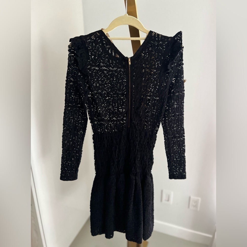 Maje Black Lace Dress - Picture 16 of 16